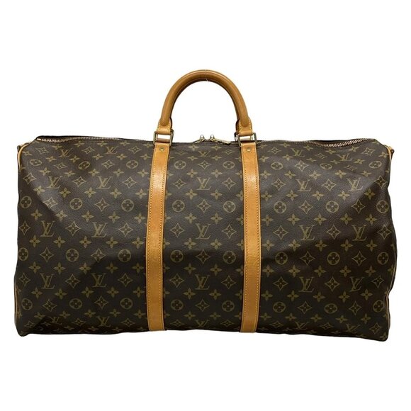 LOUIS VUITTON Keepall Bandouliere 60 Monogram Boston Bag 697-071925 - Picture 1 of 14